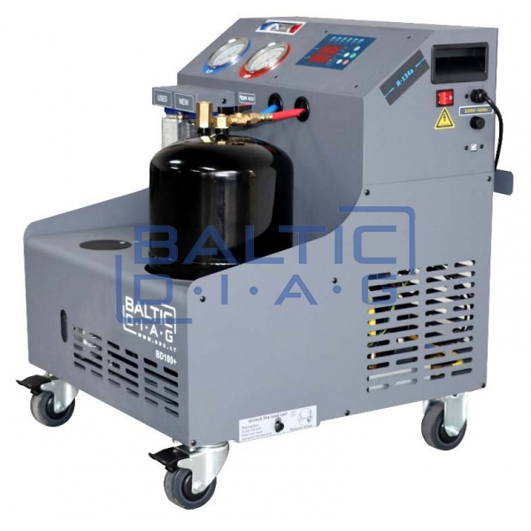 Mobile air conditioner filling station with washing function BD100Plus