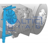 Tool to disassamble/assemble the diesel particulate filter (DPF) Jaltest