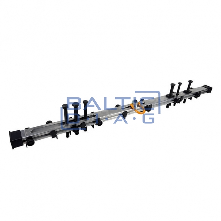 Tool for fixing the engine valve rocker arm shaft