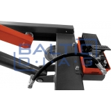 Mobile pneumatic-hydraulic lift for electric vehicle batteries 1000 kg