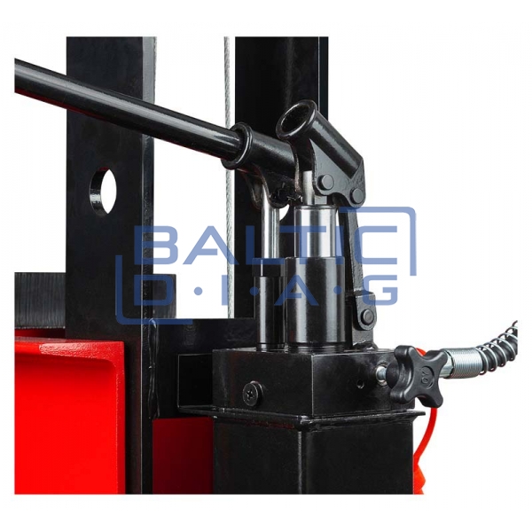 Hydraulic press with double-acting pump 50T, H-390