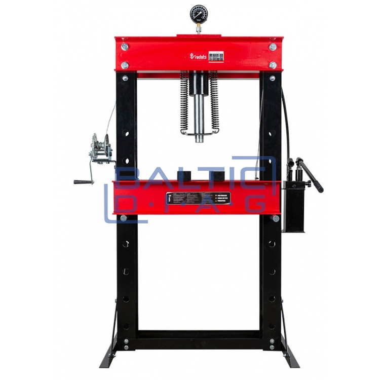 Hydraulic press with double-acting pump 50T, H-390
