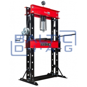 Hidraulinis presas su dvigubo veikimo pompa 50T, H-390