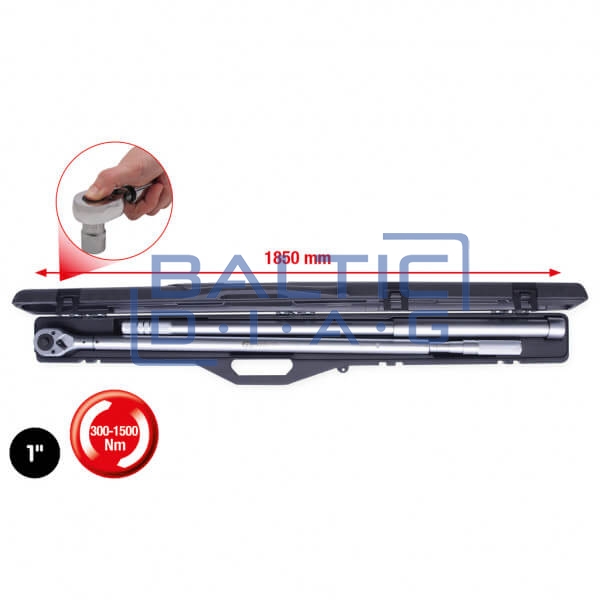 KStools Industrial Torque Wrench 300–1,500 Nm for Various Industrial Applications