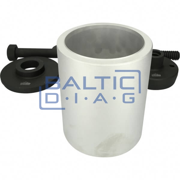 KStools 3D įvorių įrankių komplektas SAF ašims, Mercedes DCA ir HT ašims, 12 dalių