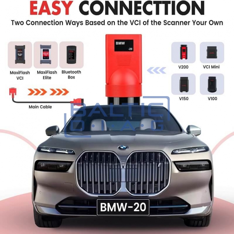 Autel BWM-20 PIN OBDII Adapter