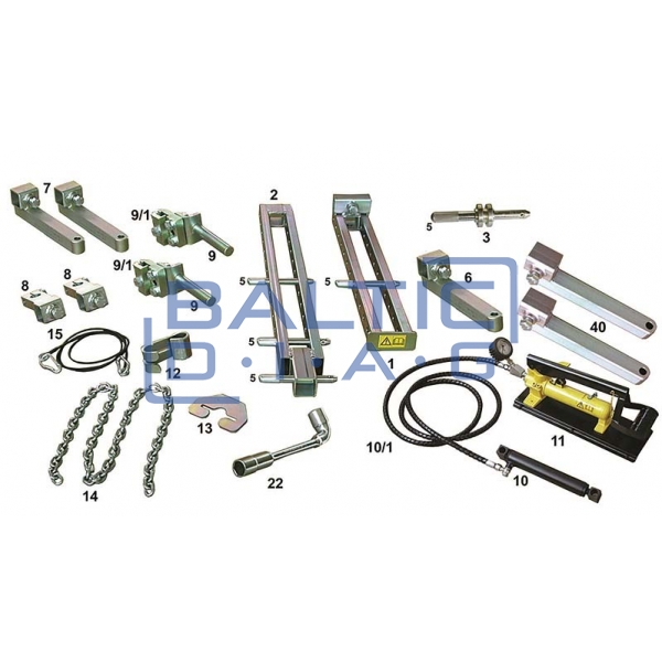 PULLINGLIFT ST45 EH Стенд для рихтовки кузова автомобиля