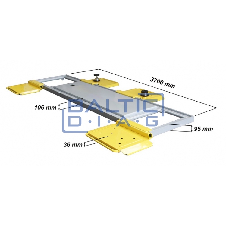 Car body straightening stand Master 3700 BT 2RO