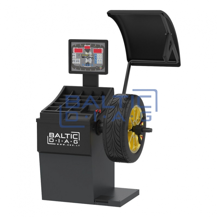 Padangų montavimo ir automatinių ratų balansavimo staklių komplektas BD-810 + BD-670