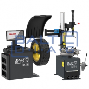 Automatic Wheel Balancing and Semi-Automatic Tire Mounting Machine Set BD-631 + BD-810 Automatic Wheel Balancing and Semi-Automatic Tire Mounting Machine Set BD-631 + BD-810