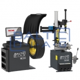 Automatinių ratų balansavimo ir pusiau automatinių padangų montavimo staklių komplektas BD-631 + BD-810 Automatinių ratų balansavimo ir pusiau automatinių padangų montavimo staklių komplektas BD-631 + BD-810