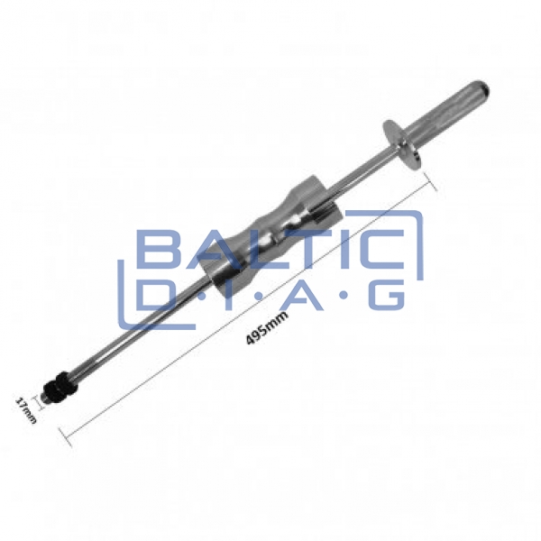 CV Joint Removal Tool with Slide Hammer and Accessories, 4 pcs