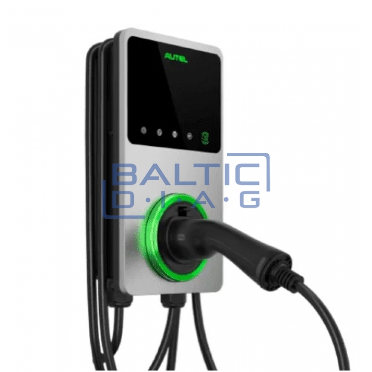 Autel MaxiCharger AC wallbox 7kW, 32A, type 2, single phase (Silver color)