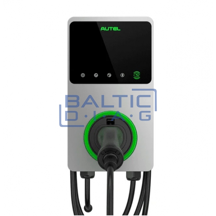 Autel MaxiCharger AC wallbox 7kW, 32A, type 2, single phase (Silver color)