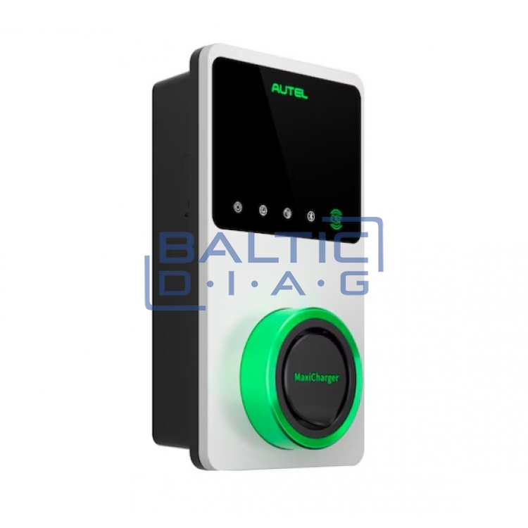 EV įkrovimo stotelė Autel MaxiCharger AC Wallbox 22 kW, 32A, Type 2, 3-fazės, 4G, be laido (Baltos spalvos)
