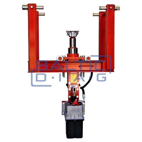 Pit transmission jack 3.5 t for truck repairs