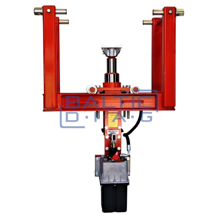 Pit transmission jack 3.5 t for truck repairs