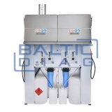Dual spray gun cleaner for paint mixing rooms Edition35 Twin