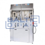 Dual spray gun cleaner for paint mixing rooms Edition35 Twin