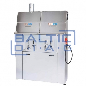 Dual spray gun cleaner for paint mixing rooms Edition35 Twin