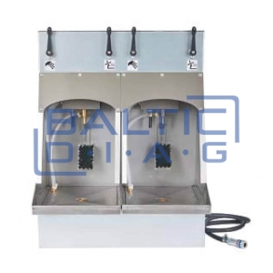 Compact spray gun cleaner UGC1006