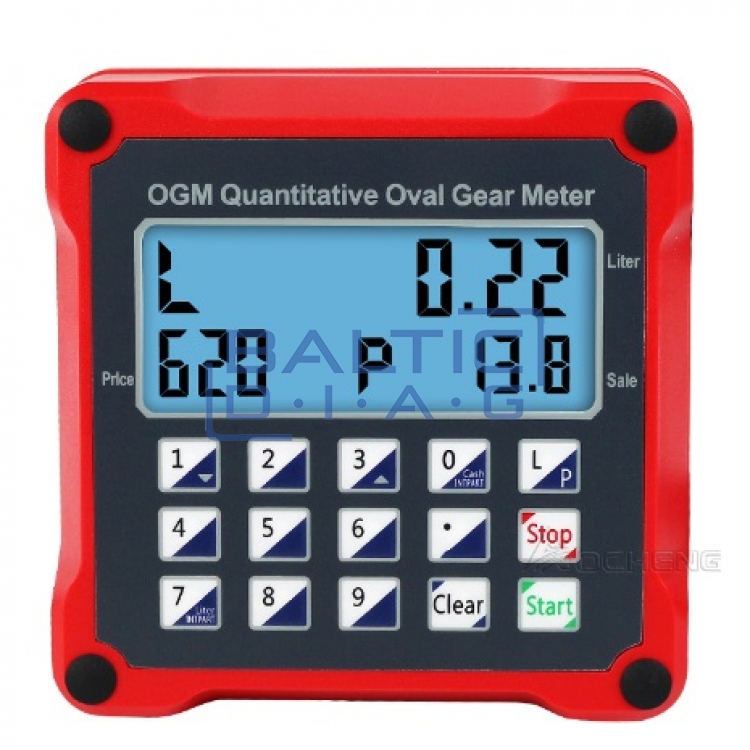 Diesel transfer pump with digital meter 220V