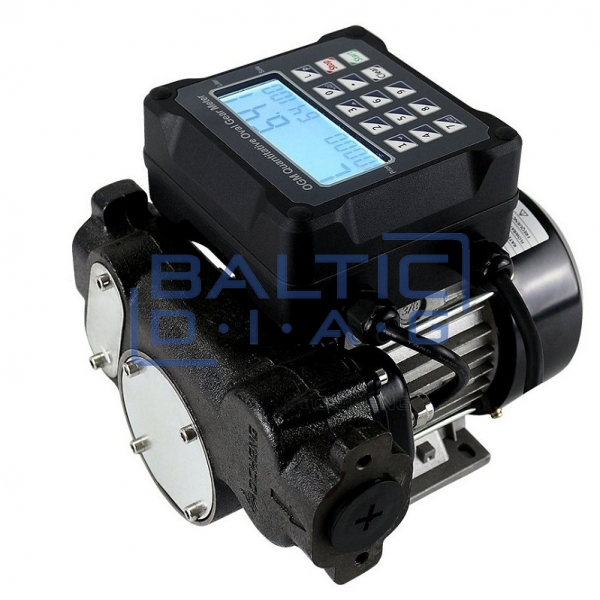 Diesel transfer pump with digital meter 220V