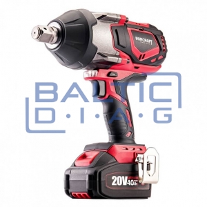 Cordless impact wrench 3/4'' 1800 Nm, WORCRAFT (XCUBE007 Case)