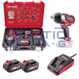 Cordless impact wrench 3/4'' 1800 Nm, WORCRAFT (XCUBE007 Case)