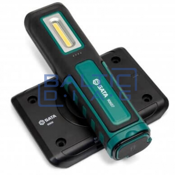 Darbo prožektorius COB LED (6+1W) su belaidžiu įkrovimu