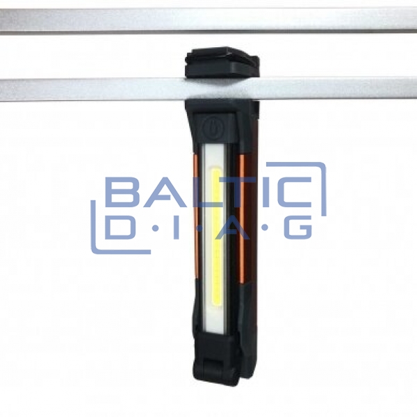 Prožektorius darbui COB (4W) + SMD (įkraunamas)