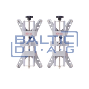 Wheel alignment stand autel IA900WA with MaxiSys 909 diagnostic equipment and rim holders