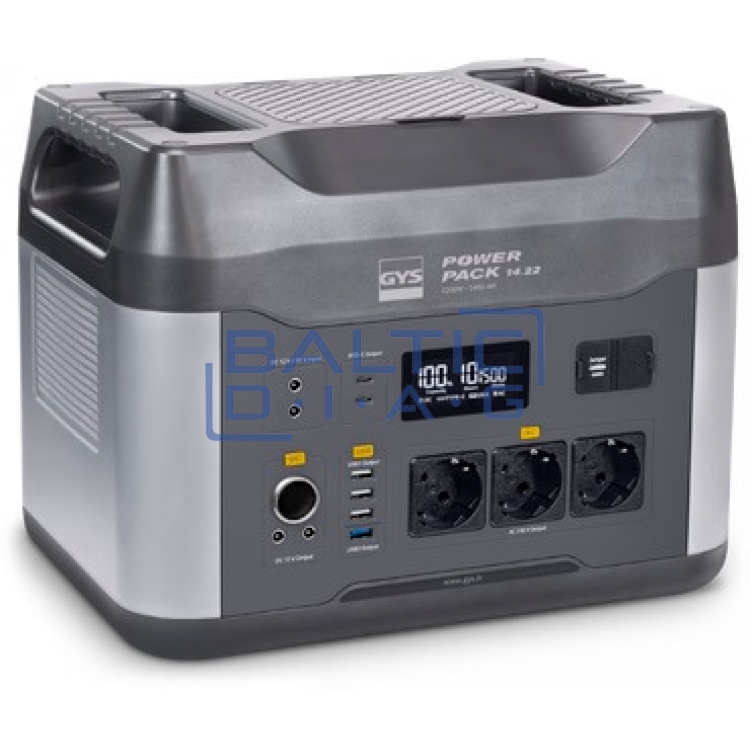 External power battery GYS power pack 14.22 12V/230V