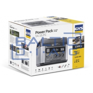 Išorinė maitinimo baterija GYS Power pack 14.15 12V/230V
