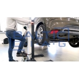 Hidropneumatinis vienos kolonos keltuvas transporto priemonėms Spot Lift Easy