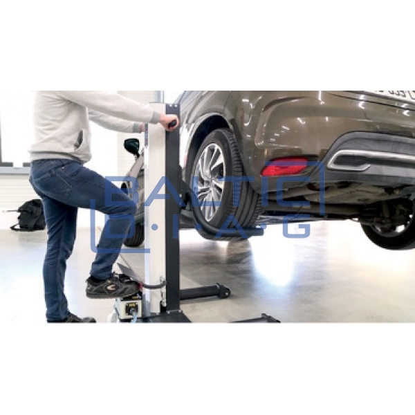 Hidropneumatinis vienos kolonos keltuvas transporto priemonėms Spot Lift Easy