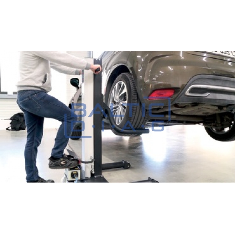 Гидропневматический одноколонный подъемник для транспортных средств Spot Lift Easy