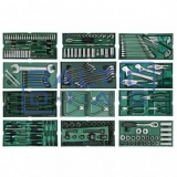 Tool cabinet with tools PRO 11 drawers, 246 pcs.