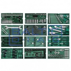 Tool cabinet with tools PRO 11 drawers, 246 pcs.