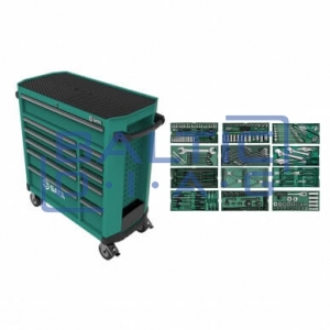 Tool cabinet with tools PRO 11 drawers, 246 pcs.
