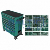 Верстак с инструментами PRO, 11 ящиков, 300 предметов
