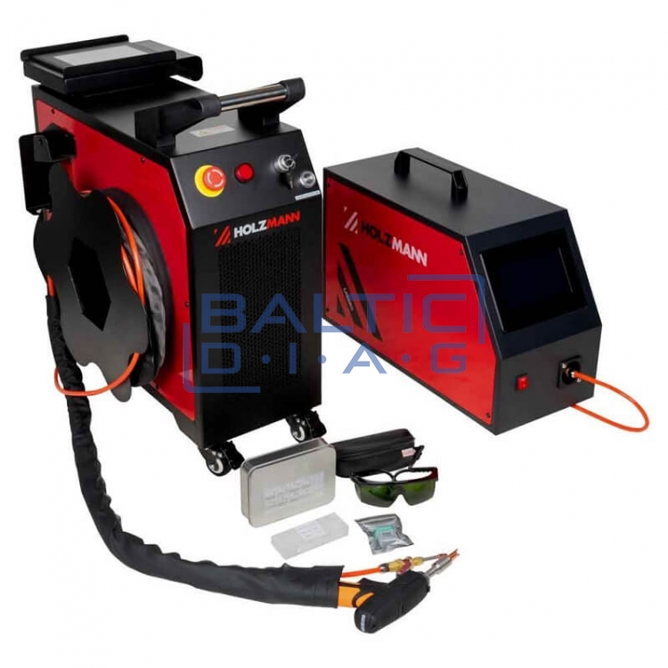 Lazerinis suvirinimo aparatas HOLZMANN LASER12 230V (oro aušinamas, daugiafunkcis)