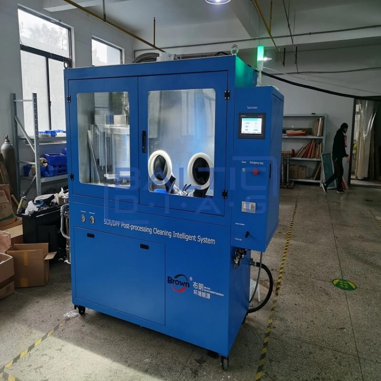 Išmanusis SCR / DPF filtrų valymo įrenginys Brown
