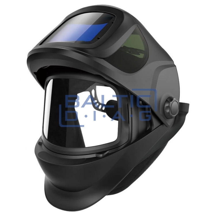 Automatic welding helmet with extraction system SideClearPlus