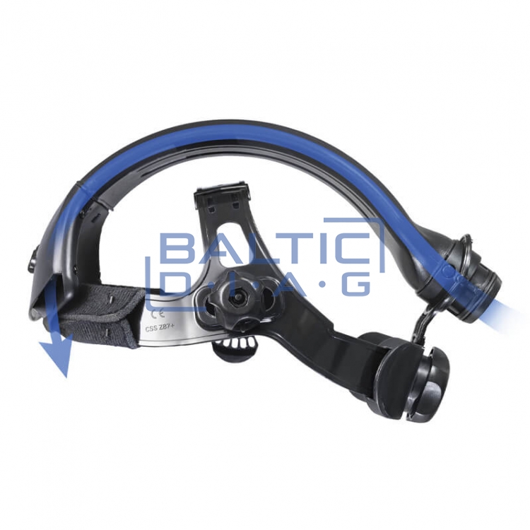 Suvirinimo šalmas su kvėpavimo takų apsauga GYSMATIC 3/9-13G AIR XL