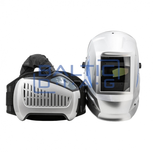 Welding helmet with respiratory protection GYSMATIC 3/9-13G AIR XL