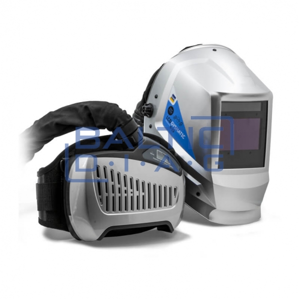 Welding helmet with respiratory protection GYSMATIC 3/9-13G AIR XL