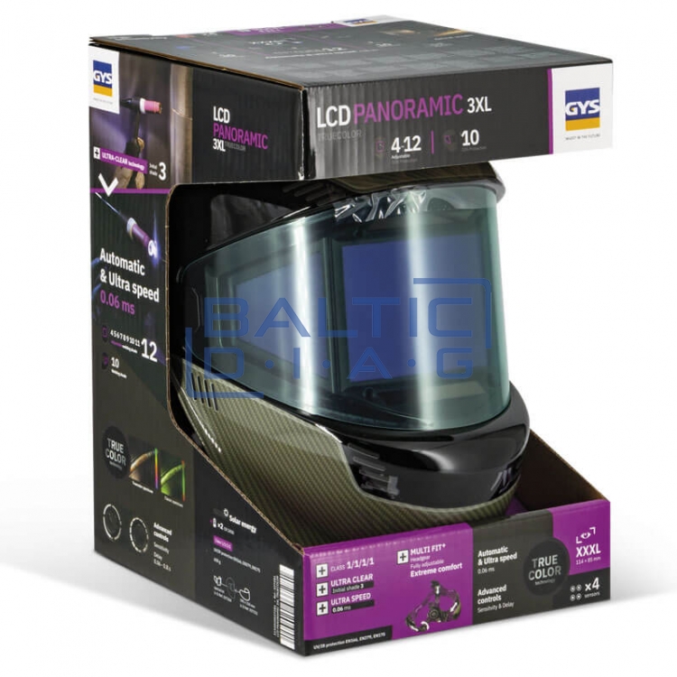 Welding helmet PANORAMIC XXL 3/5-13G