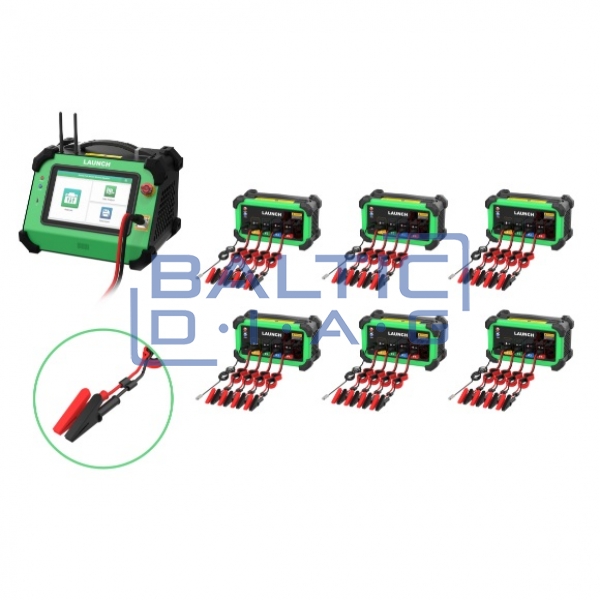 Wireless electric vehicle battery cell balancing device Launch EVB624
