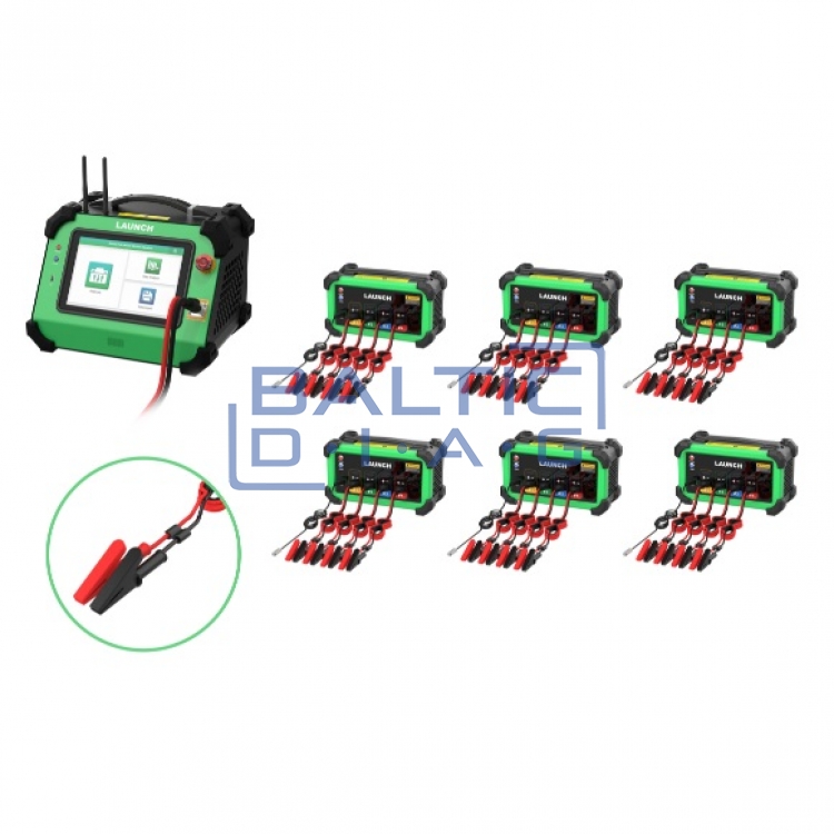 Wireless electric vehicle battery cell balancing device Launch EVB624